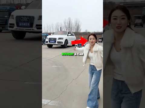 She Got A Huge Car!