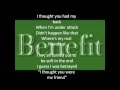 Benefit - friends (lyrics) 