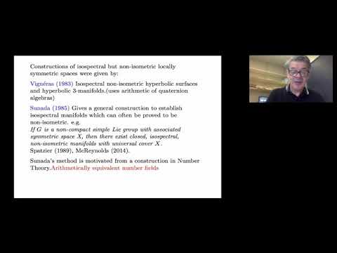 Spectra in locally symmetric spaces by Alan Reid