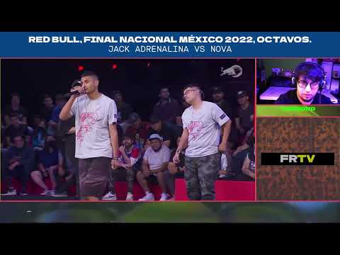 EL BIZARRAP DE JACK. REACCIONANDO A JACK ADRENALINA VS NOVA, RED BULL FINAL NACIONAL MÉXICO 2022.