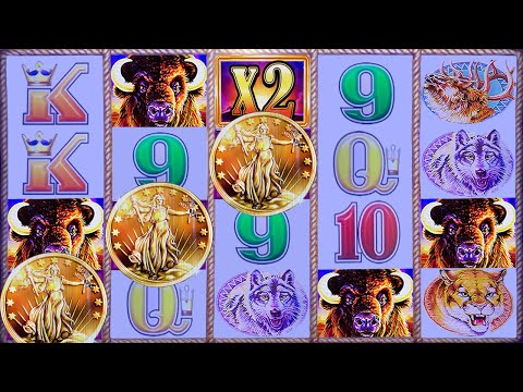 $18 MAX BET on Buffalo Gold PAYS HUGE!