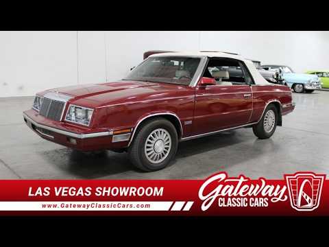 1985 Chrysler LeBaron (CC-2083510) for sale in Las Vegas, Nevada