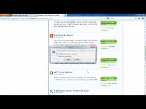 How to set Firefox Homepage