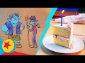 Ian and Barley from Onward Make Birthday Cake | Cooking With Pixar