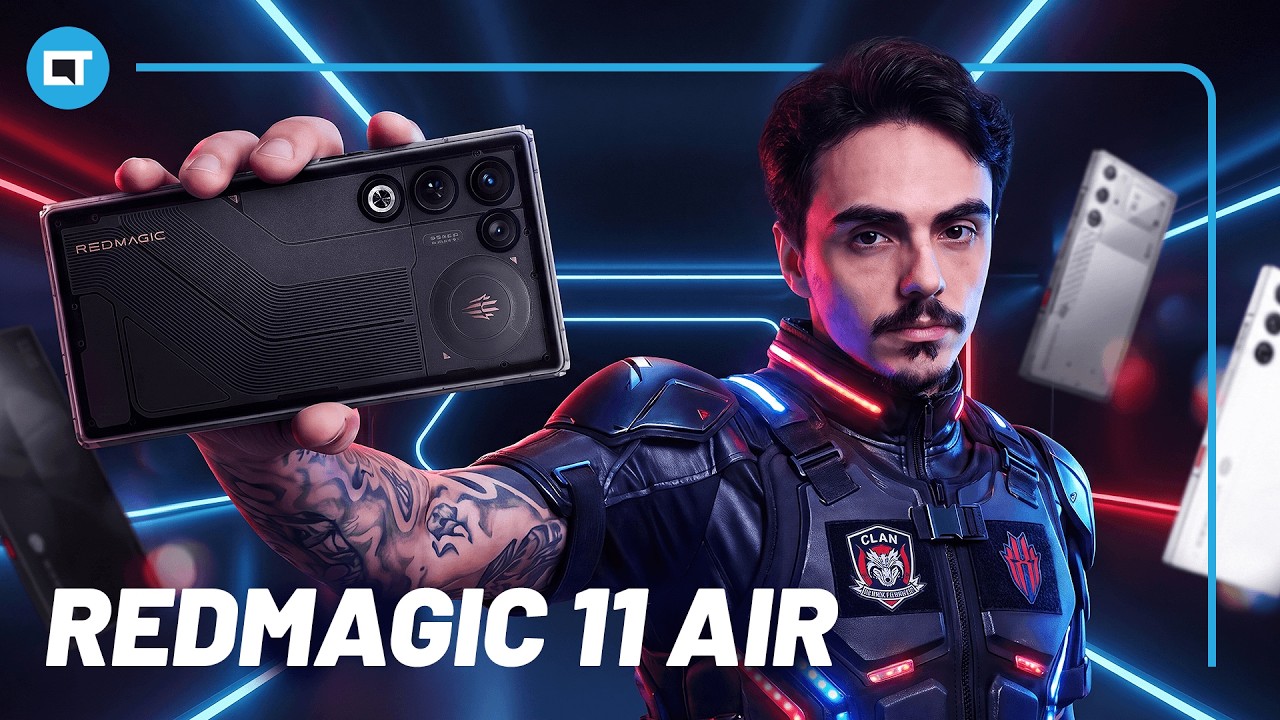 TODOS contra o RedMagic 11 Air (análise comparativa do Nubia "menos caro" da linha)