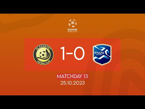 IDBank Premier League. Matchday 13. FC Alashkert - FC BKMA (25.10.2023)