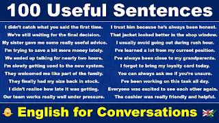 100 Useful Sentences | English for Conversations