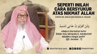 Download lagu Seperti Inilah Cara Bersyukur Atas Nikmat Allah - Syaikh Shalih Fauzan mp3