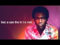 Childish Gambino I Pink Toes Ft Jhene Aiko