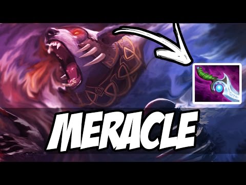 Meracle Plays Ursa WITH DIFFUSAL BLADE - Dota 2