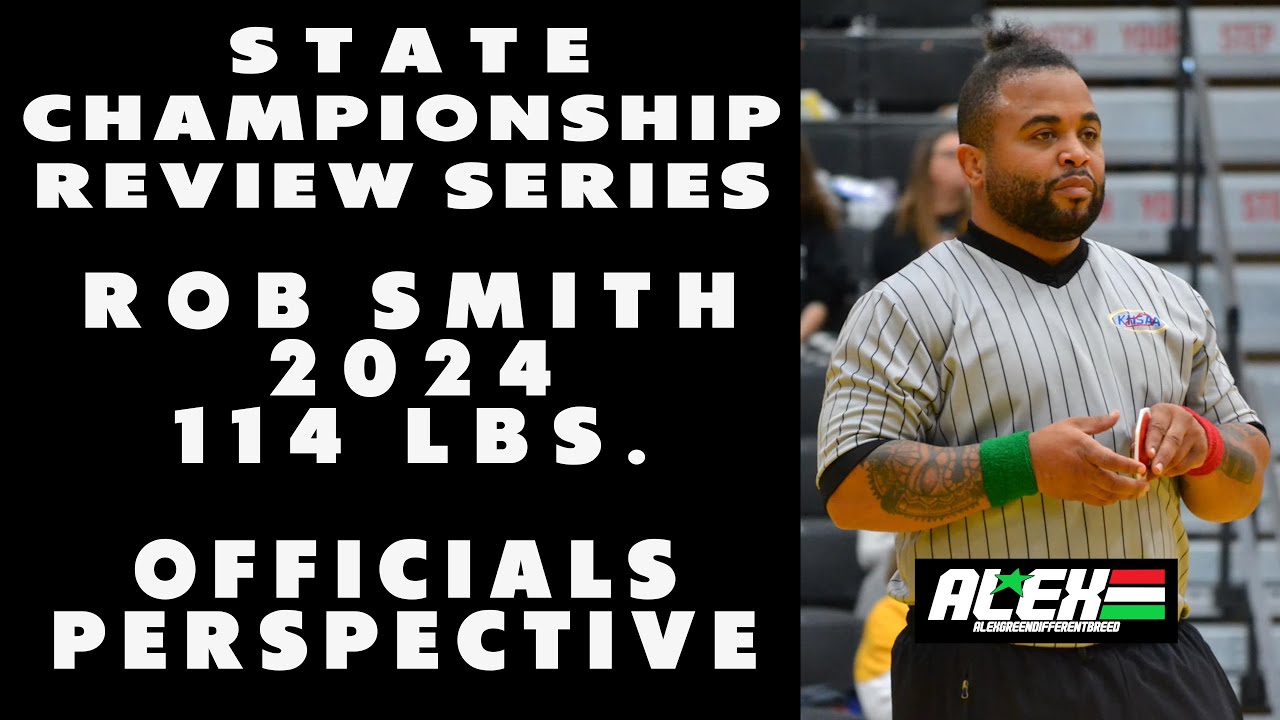 State Wrestling Championship match review w/ Rob Smith (Officials Perspective)