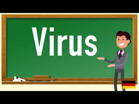 How to pronounce Virus  in German