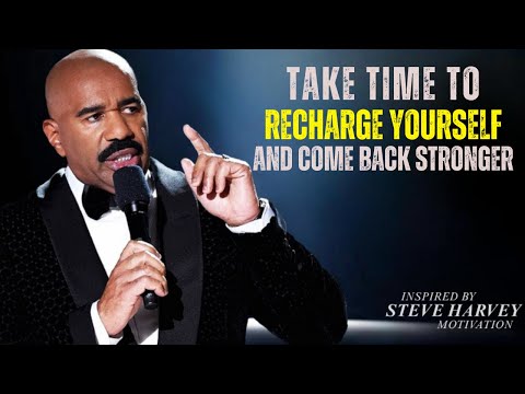 “Recharge Your Mind: Steve Harvey’s Powerful Advice to Come Back Stronger”