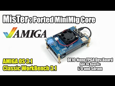 Amiga OS 3.1 auf FPGA - DE10-Nano mit MisTer