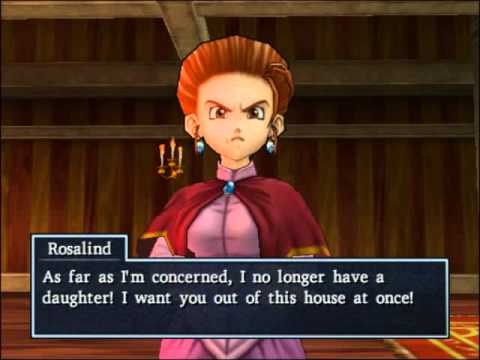21 Dragon Quest 8 Cut-scene - Jessica and Her Mother Argue
