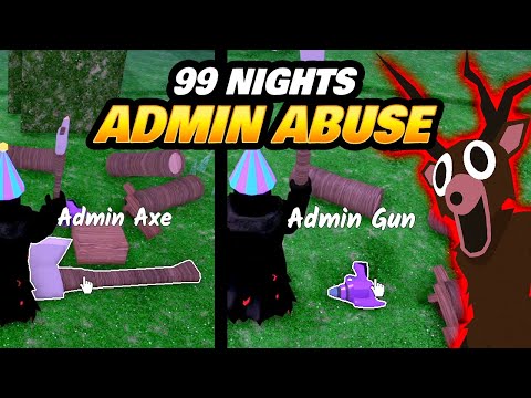 Using ADMIN Items during Update Party in 99 Nights