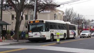 NJ Transit Bus: Neoplan AN459 #9505 on the Route 158