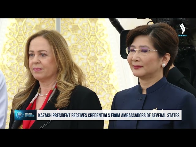 Devlet Başkanı, yedi ülkenin büyükelçileri güven mektubu aldı