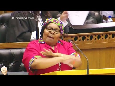 EFF Mama Khawula Entertains Parliament - FUNNY
