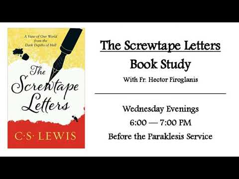 Book Study with Fr. Hector & St. Nikiforos Paraklesis - 9/2/2020