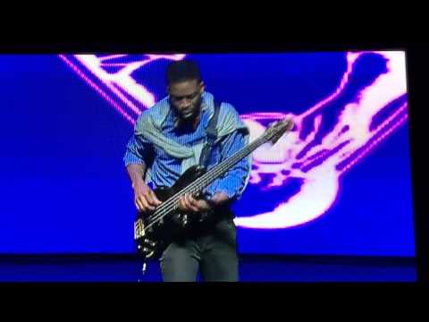 Thaddaeus Tribbett ministers at the Potter's House Sun. Jan 18, 2015