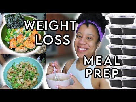 Healthy MEAL PREP for Weight Loss 2022 feat. TikTok Salmon Rice Bowl Recipe