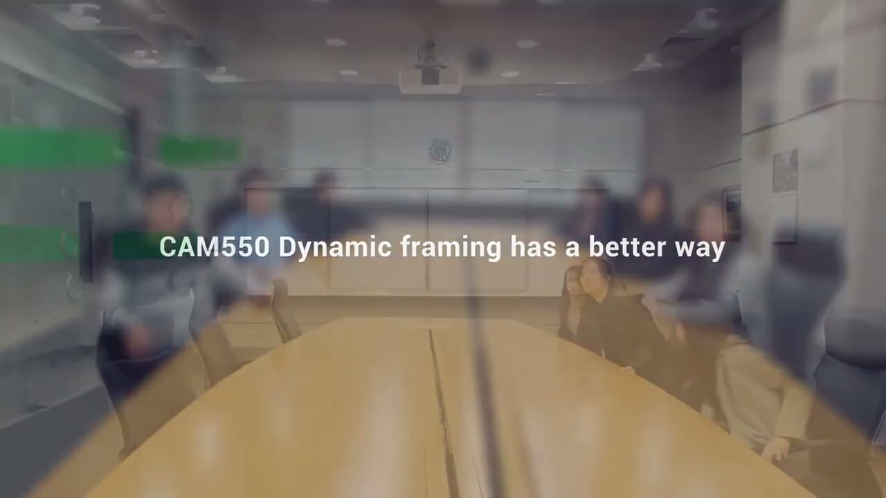 AVer's CAM550 Dynamic Framing
