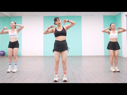 AEROBIC DANCE WORKOUT TO LOSE BELLY FAT FASTER AT HOME | Eva Fitness