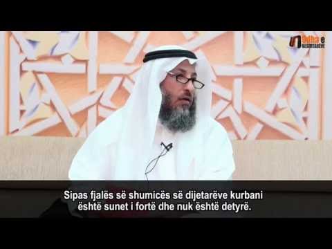 Disa çështje në lidhje me kurbanin - Shejh Uthman el-Khamis