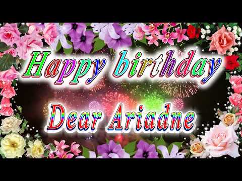 Happy birthday dear Ariadne