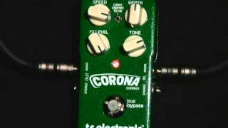 Video thumbnail for TC Electronic Corona Chorus by ProGuitarShopDemos