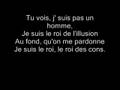 Je suis un Homme with lyrics