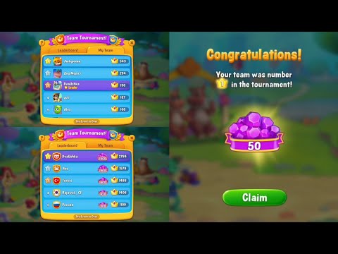 🏆Fishdom: Team Tournament - First Place🥇 - 17/07/2023