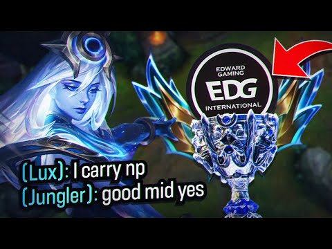I carried a World Champion with Lux...