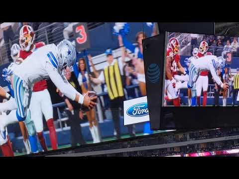 Dallas cowboys cheerleaders pregame thunder 12/29/19