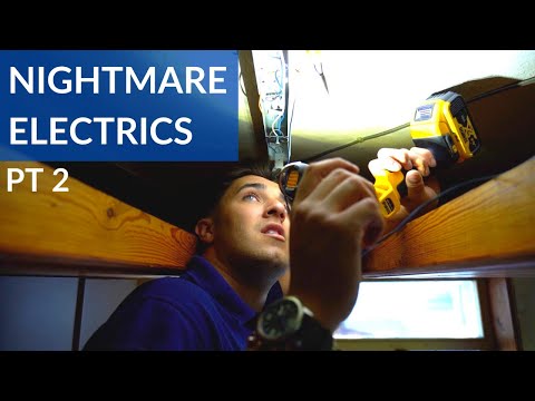 NIGHTMARE ELECTRICS - When Nothing Goes According to Plan - part 2 - Electrician Life