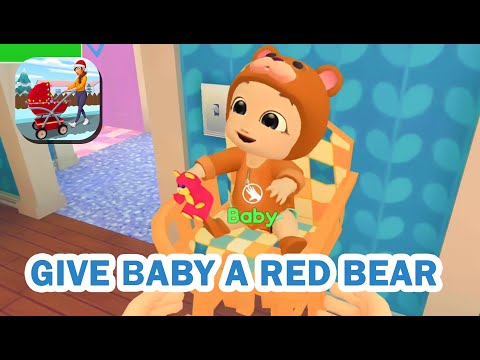 Mother Simulator: Happy Virtual Family Life - Give Baby a Red Bear - Gameplay Walkthrough