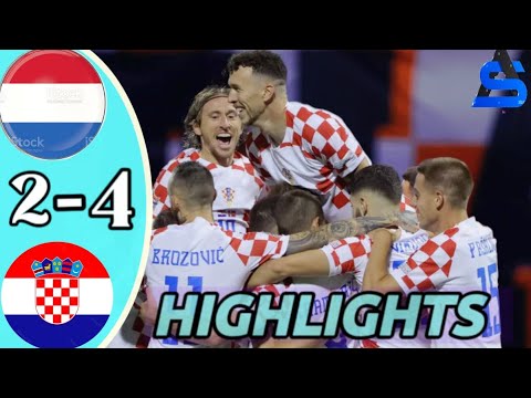 Netherlands Vs Croatia 2-4 All Goals & Extended Highlights|UEFA National League 2026 