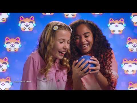 NAUJIENA 2025! Interaktyvus skaitmeninis gyvūnėlis žiurkėno rate BITZEE Hamster Ball video
