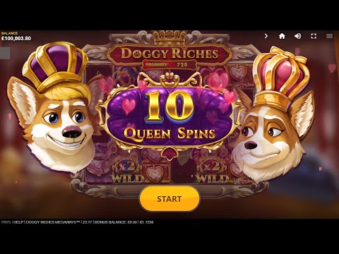 Doggy Riches Megaways gameplay video