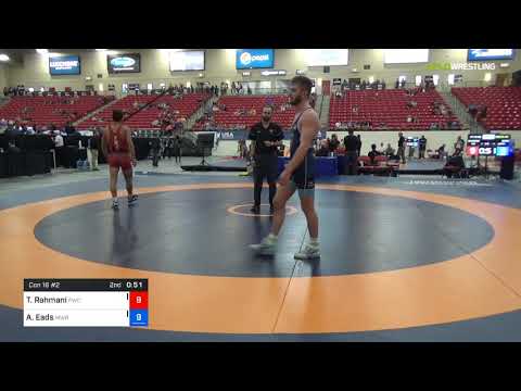 2018 Marine Corps US Open/Senior Men's Freestyle 74 Con 16 #2 - Taleb Rahmani (PWC) Vs. Austin Ead
