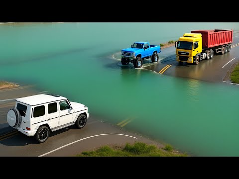 Cars vs Deep Water Challenge #10 ▶️ BeamNG Drive