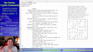 Variety Cryptic Crossword: Advanced Placement Exam