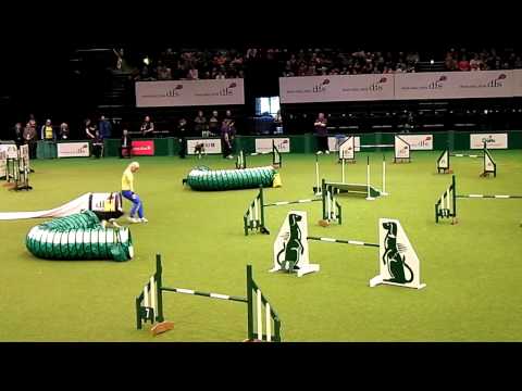 Crufts 2011 International Agility - Anette Henriksen's Denmark