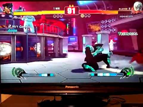 SF4 - umataro42 vs mincereth 009 (Bison vs El Fuerte)
