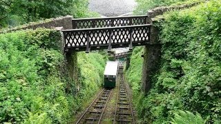 preview picture of video 'Lynton & Lynmouth Cliff Railway & Local Places of Interest.'