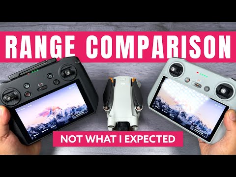 DJI Mini 3 Pro Range Comparison - RC Pro Vs. DJI RC
