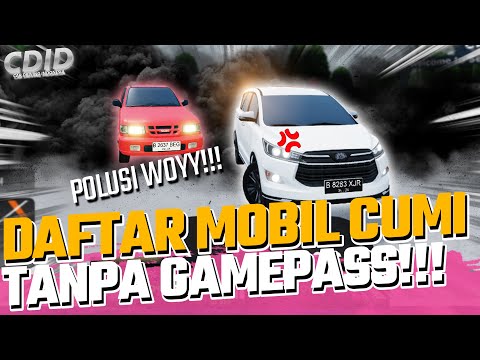 LIST OF SQUID CARS WITHOUT GAMEPASS ON CDID UPDATE V1.1 CHEAP PRICE (Roblox) #cdid #cdidrevamp