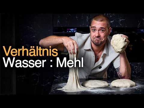 So wirkt sich die Wassermenge auf deinen Teig aus 💧| Baking Lab
