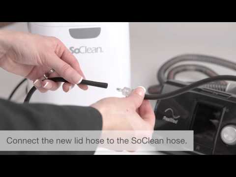 AirSense 10 CPAP Setup with Heated Tubing - SoClean 2 CPAP Sanitizer - CPAPXchange